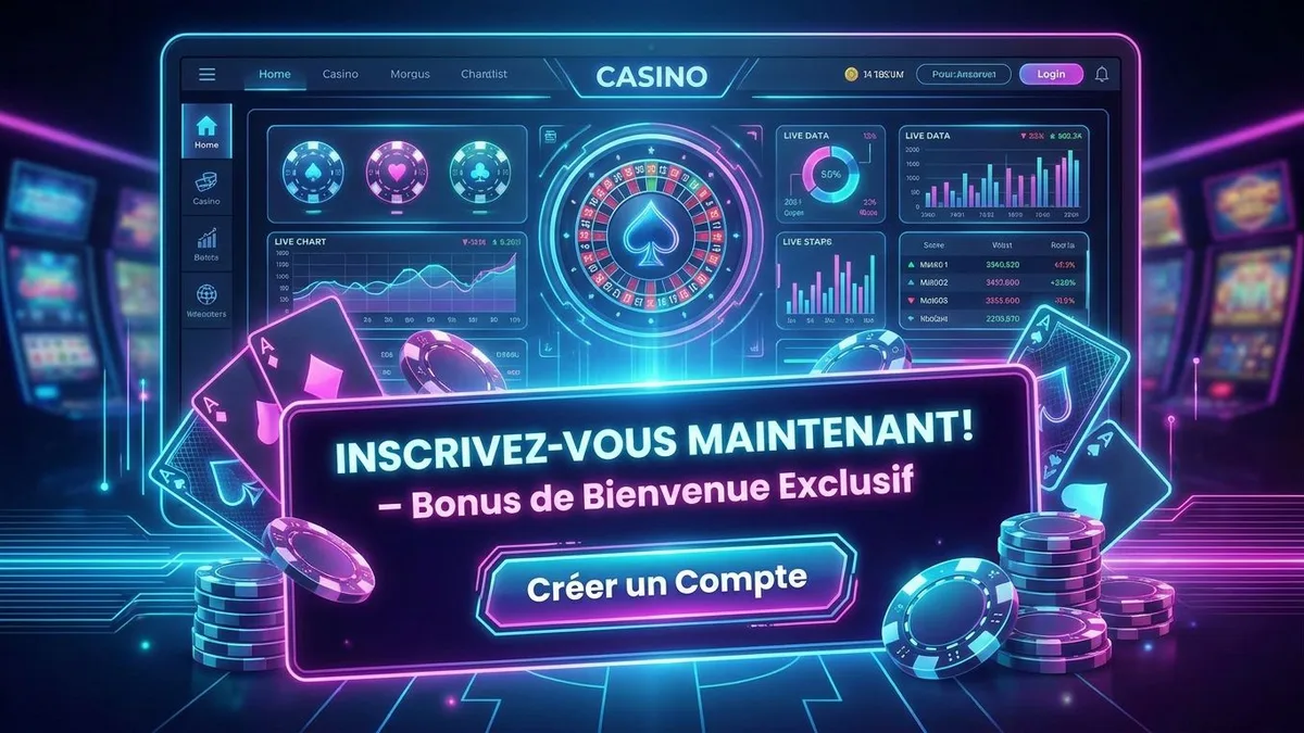 Inscription avec bonus